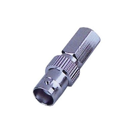 HOMEVISION TECHNOLOGY Home Vision Technology DGA6065B RG59 Twist on F Connector to BNC Female - 50 Pieces-Bag DGA6065B